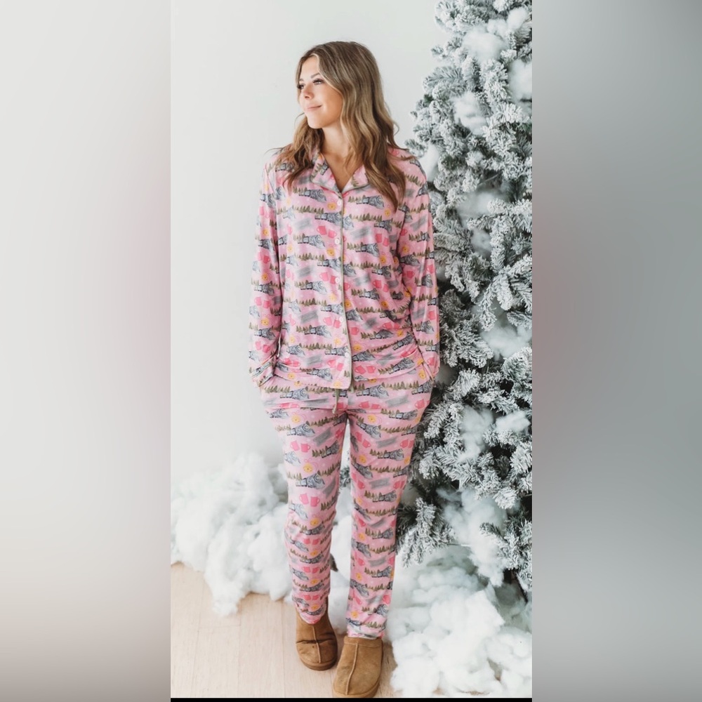 Women's Polar Express Bamboo Lounge Set